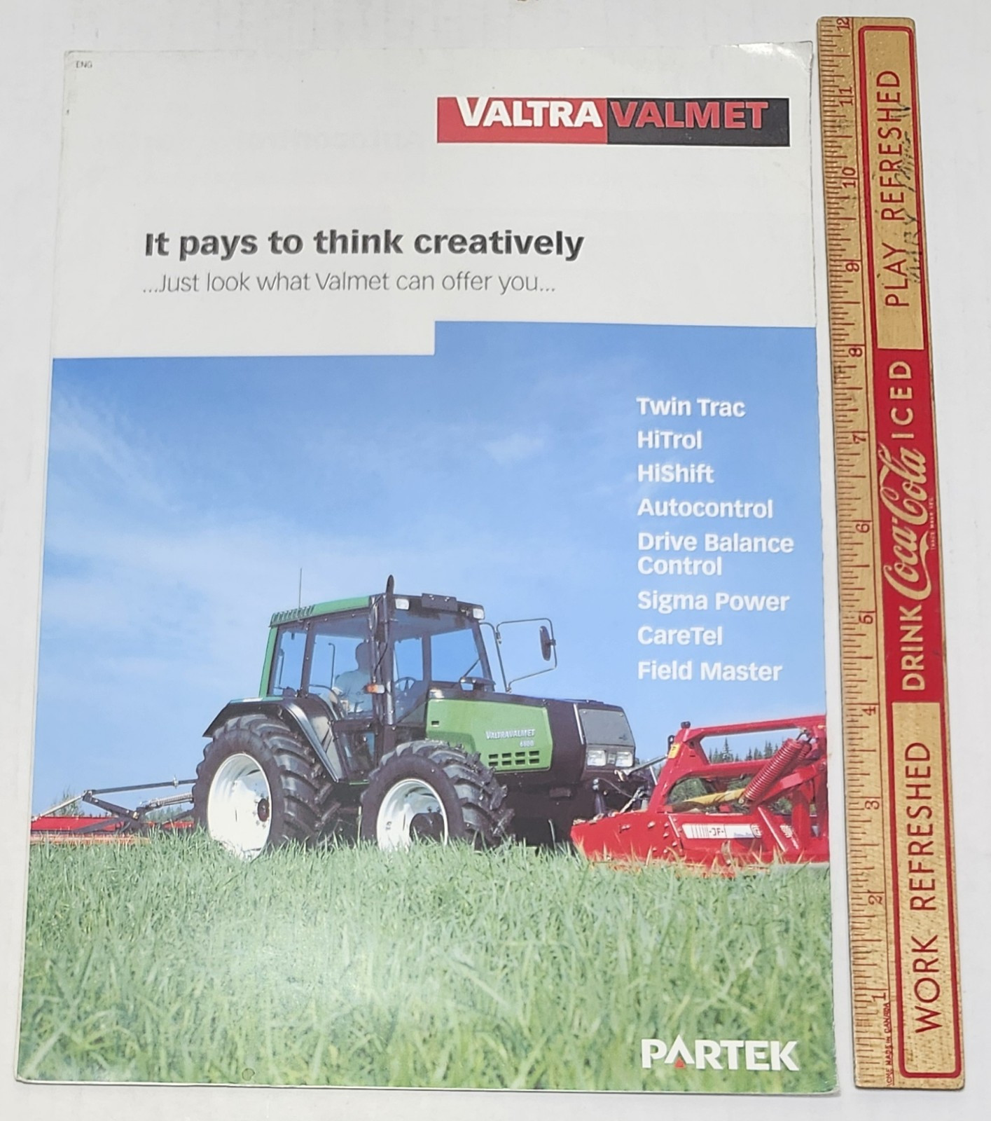 Valtra Valmet PARTEK Tractors Vintage Brochure Finland Tractor Buyers Guide