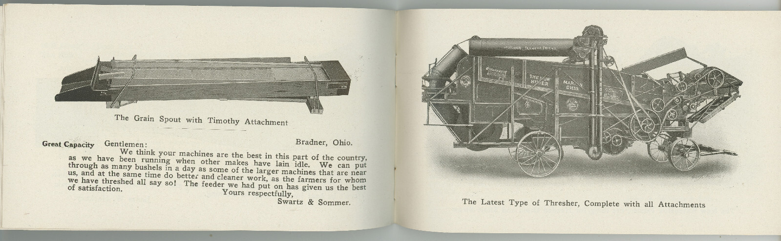 Early 1900&rsquo;s Huber Farm Thresher 20 Page Machinery Pamphlet