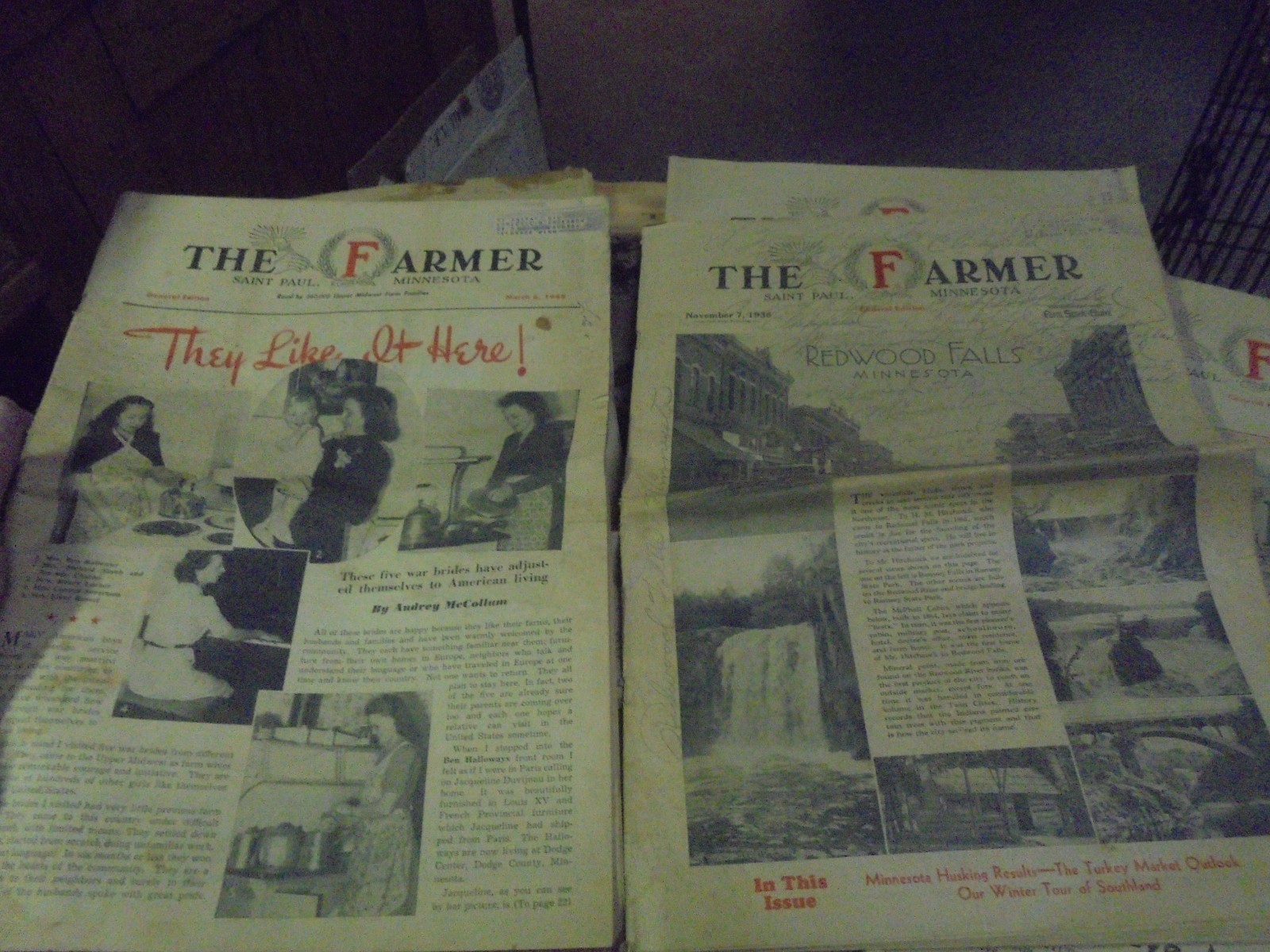 Vintage Lot of 11 The Farmer Magazine General Edition 1928-1948 1936