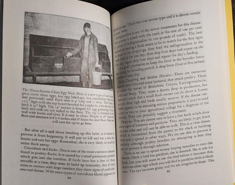 1974 Starting Right With Poultry GT Klein Sixth Printing Raising Chickens