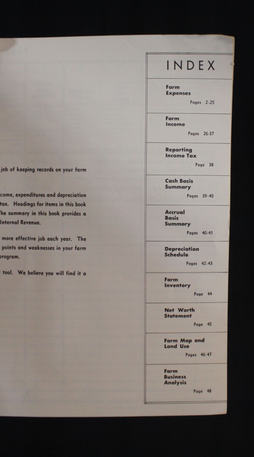 Vtg Michigan State College Farm Tax Record Book Huron Co State Bank Harbor Beach