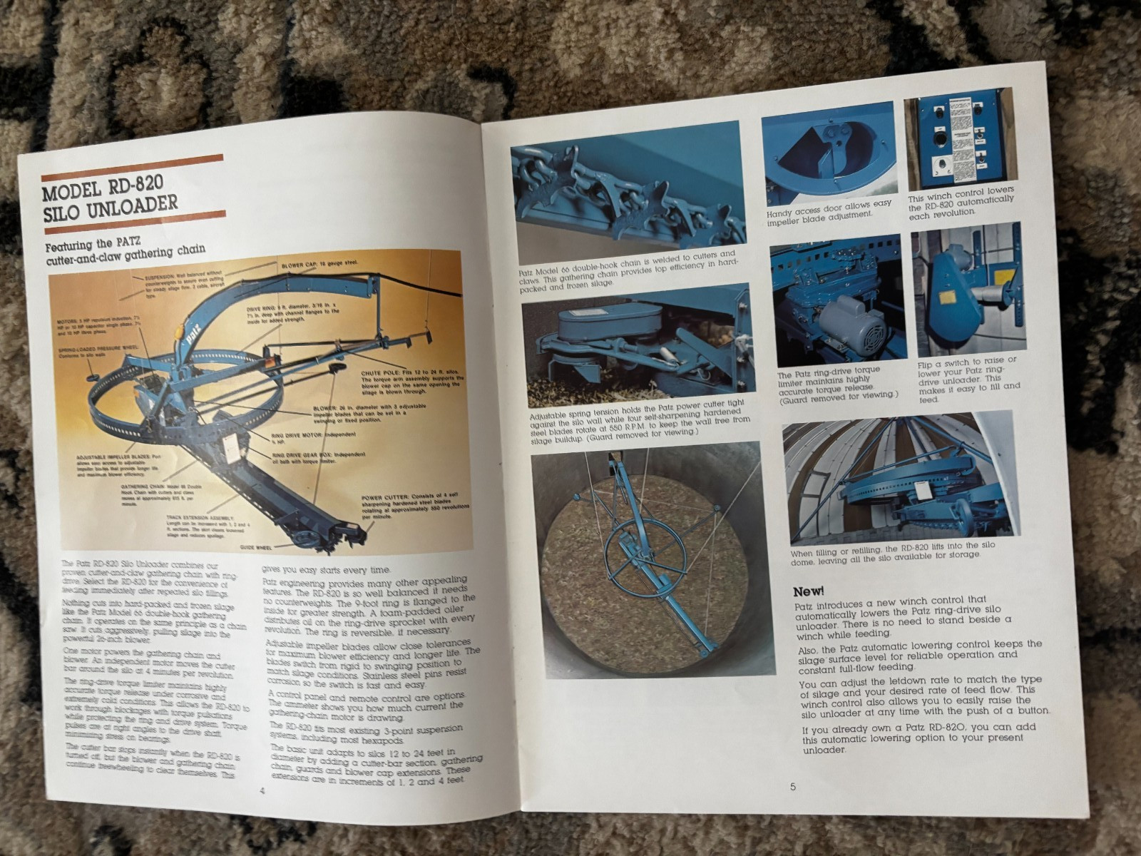 Patz Feeding Systems For 1983 Brochure DCPA26