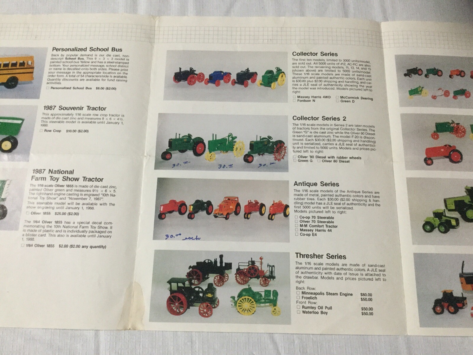 Joseph L. Ertl Collector Series NO. 16 Sales Brochure
