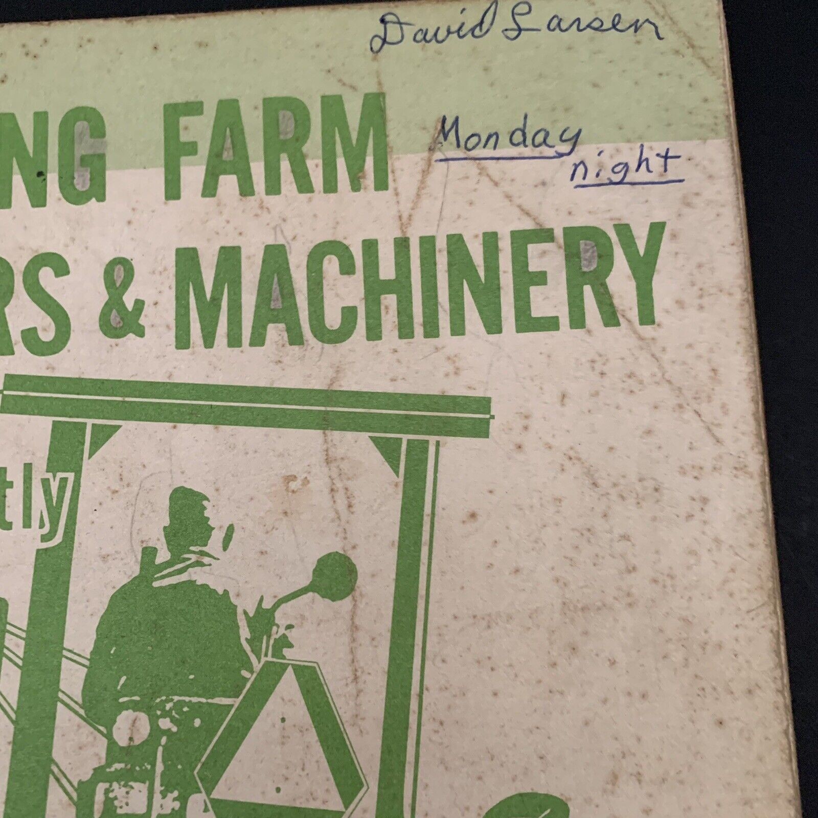 1969 Operating Farm Tractors and Machinery Safely Efficiently Booklet ISU Vtg