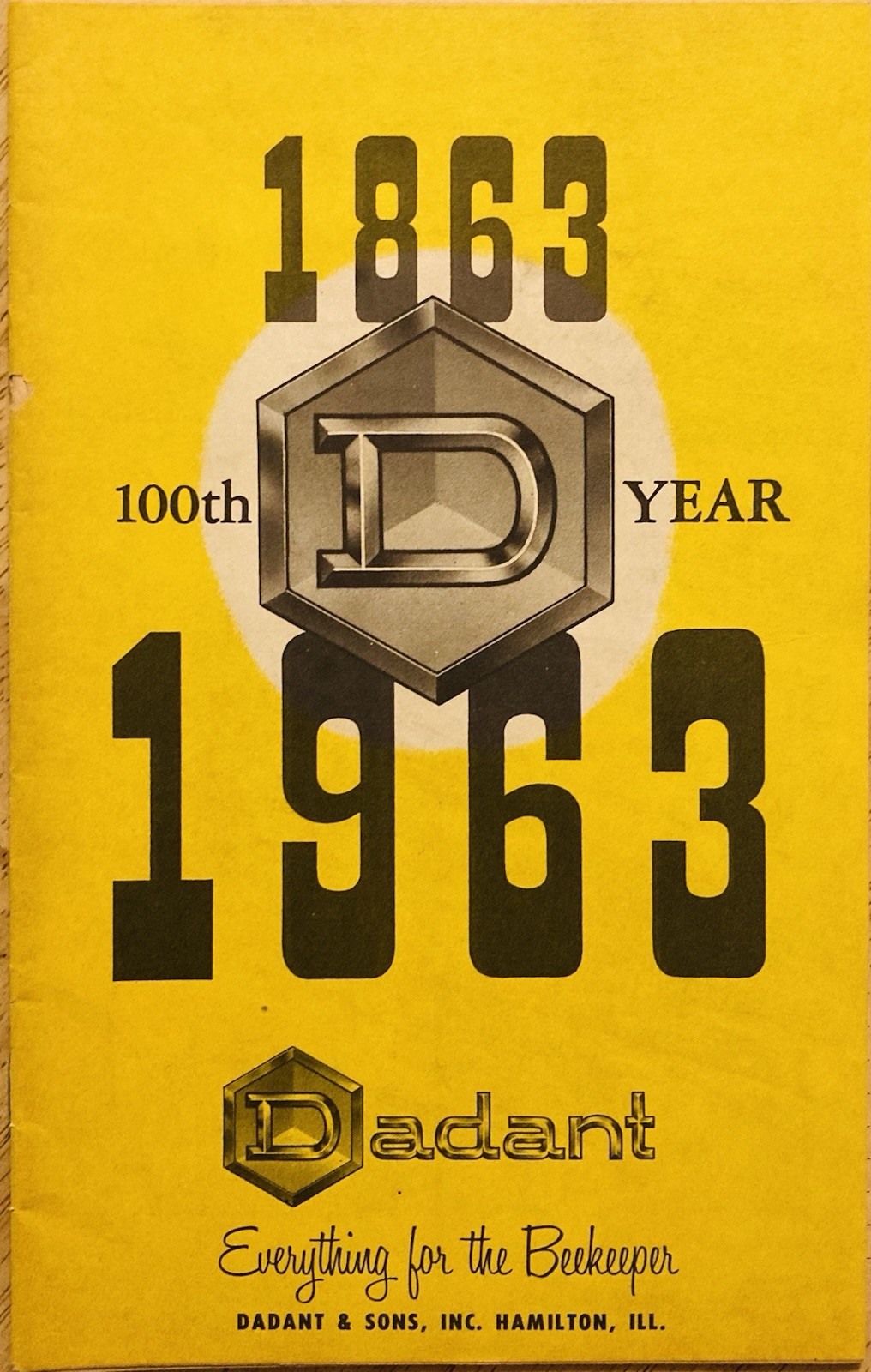 1963 DADANT SONS CO. HAMILTON, ILL. BEEKEEPING SUPPLIES CATALOG IN VG CONDITION