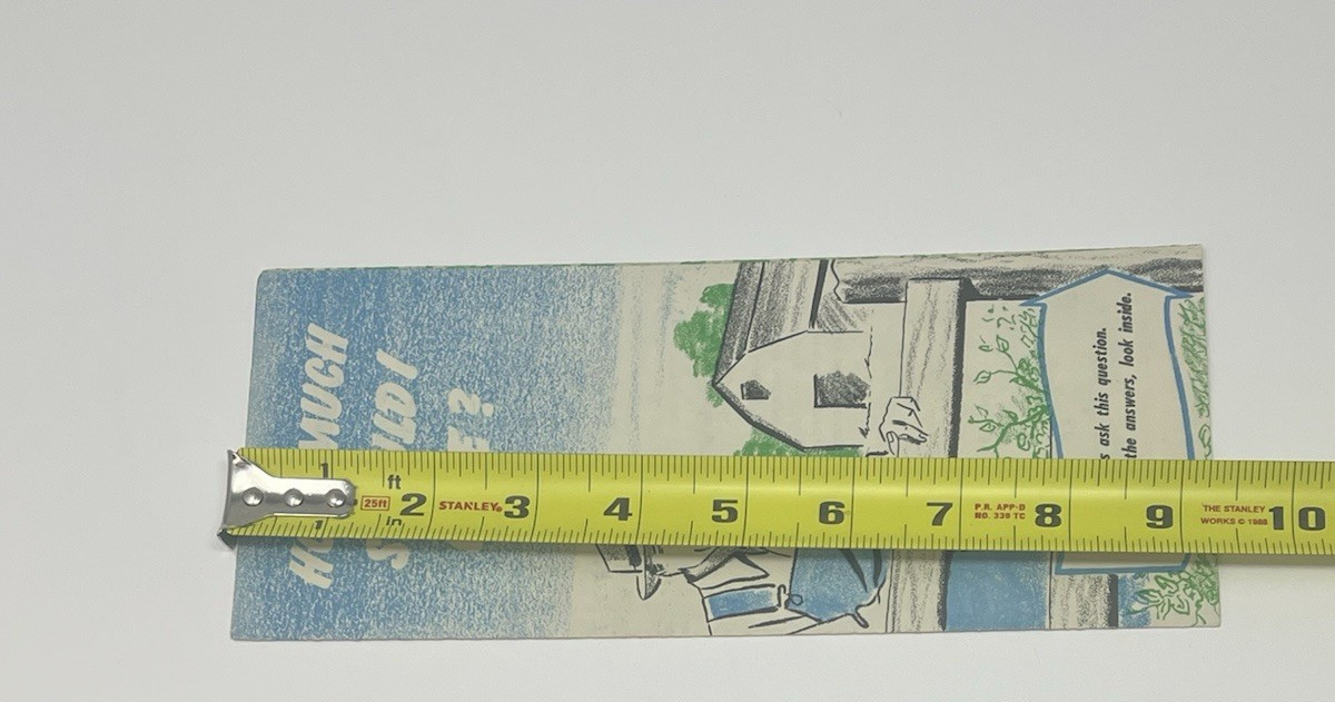 1940&rsquo;s Limestone Products How Much Should I Lime Farming Sales Brochure Pamphlet