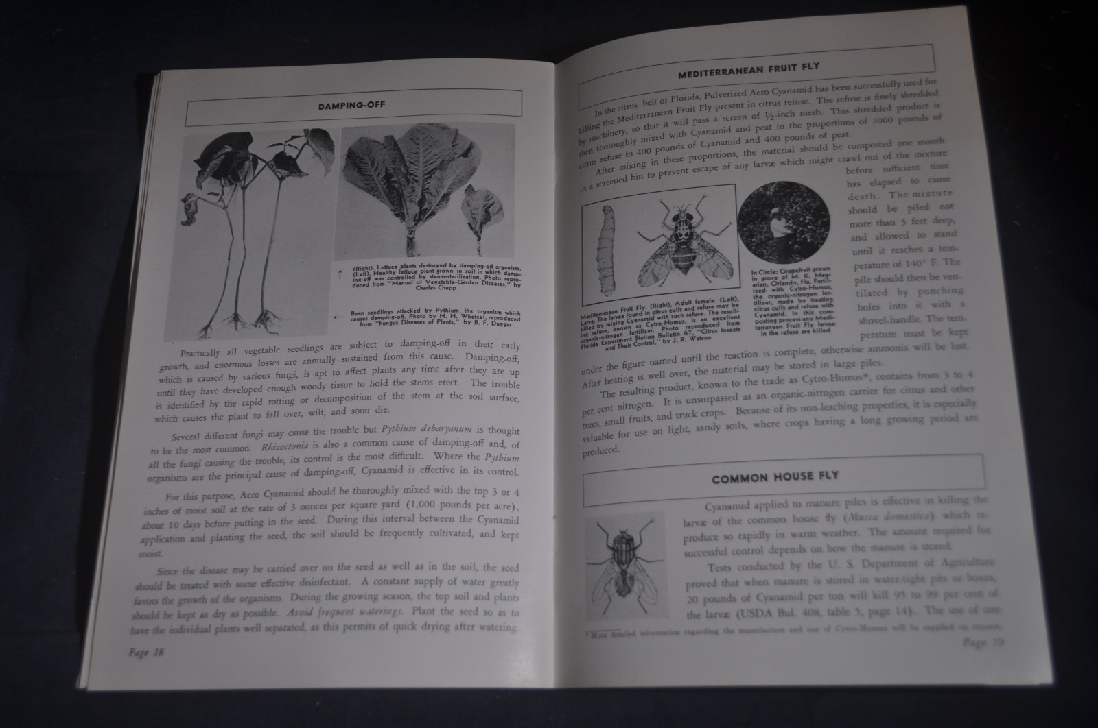 1932 The Cyanamid Plan For Soil Sterilization & Weed Control Brochure