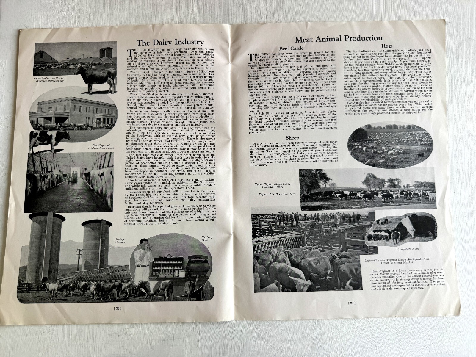 1927 Booklet- Los Angeles the Center of an Agricultural Empire