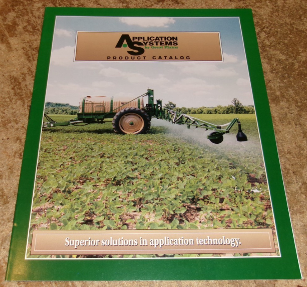 1995 great plains application systems catalog in very good shape used
