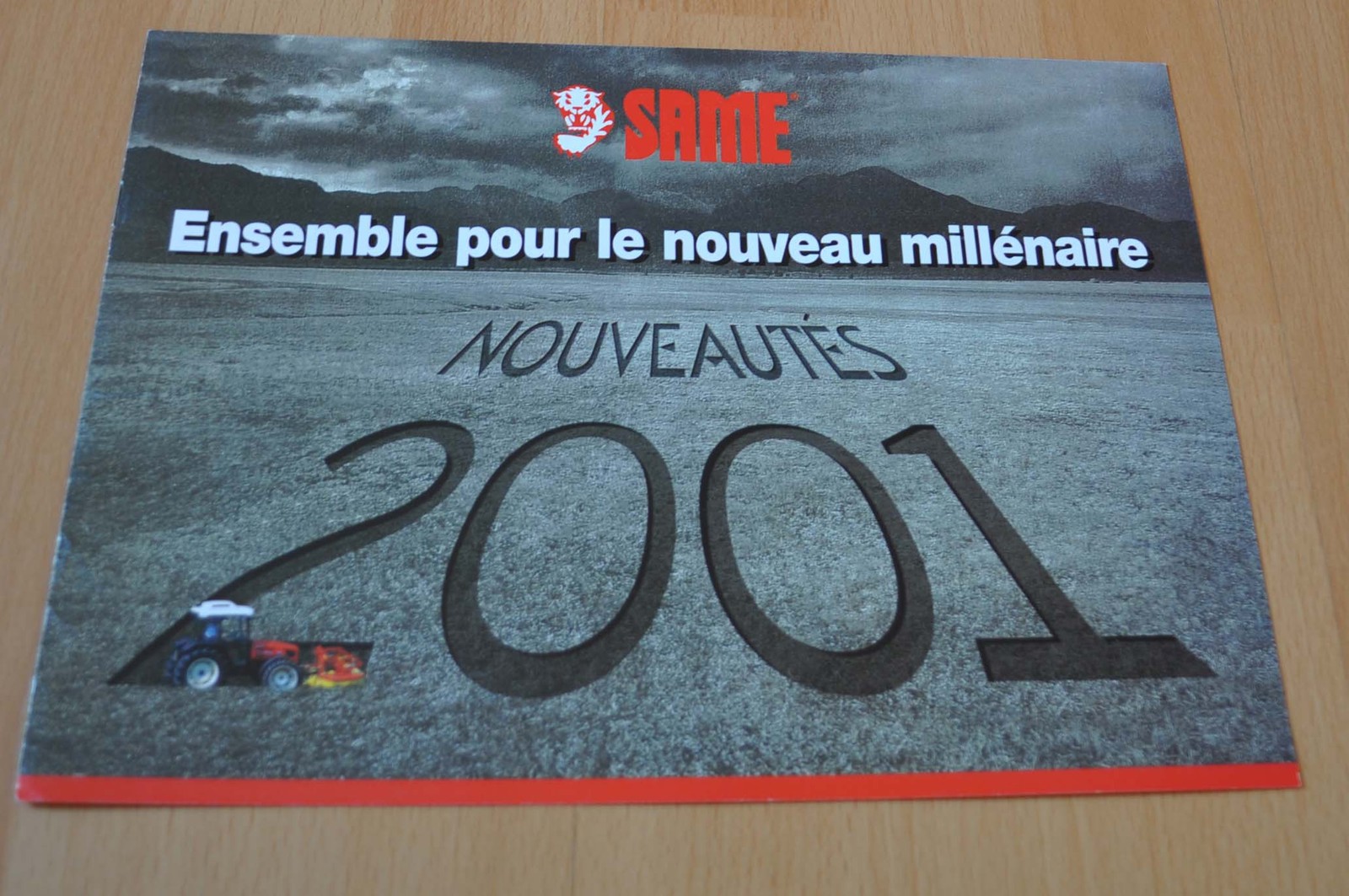 Same 2001 Tractor Agriculture Machinery Brochure Prospekt Opuscolo