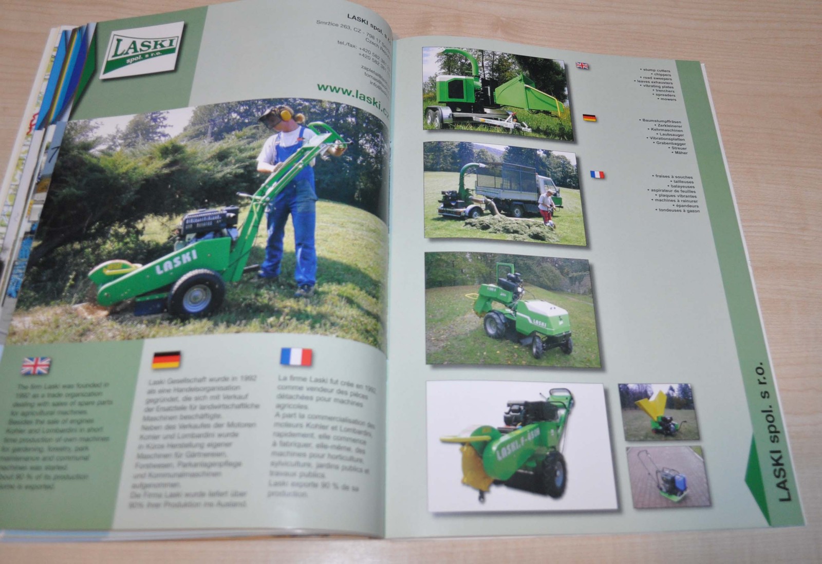 Czech Republic CZ 2007 Brno Catalog Agricultural Machinery Brochure Prospekt