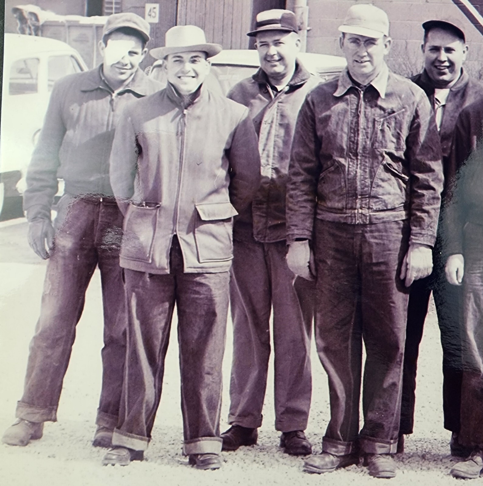 Vintage Photograph Master Mix Feeds McMillen Feed Mills Agri Business Labor