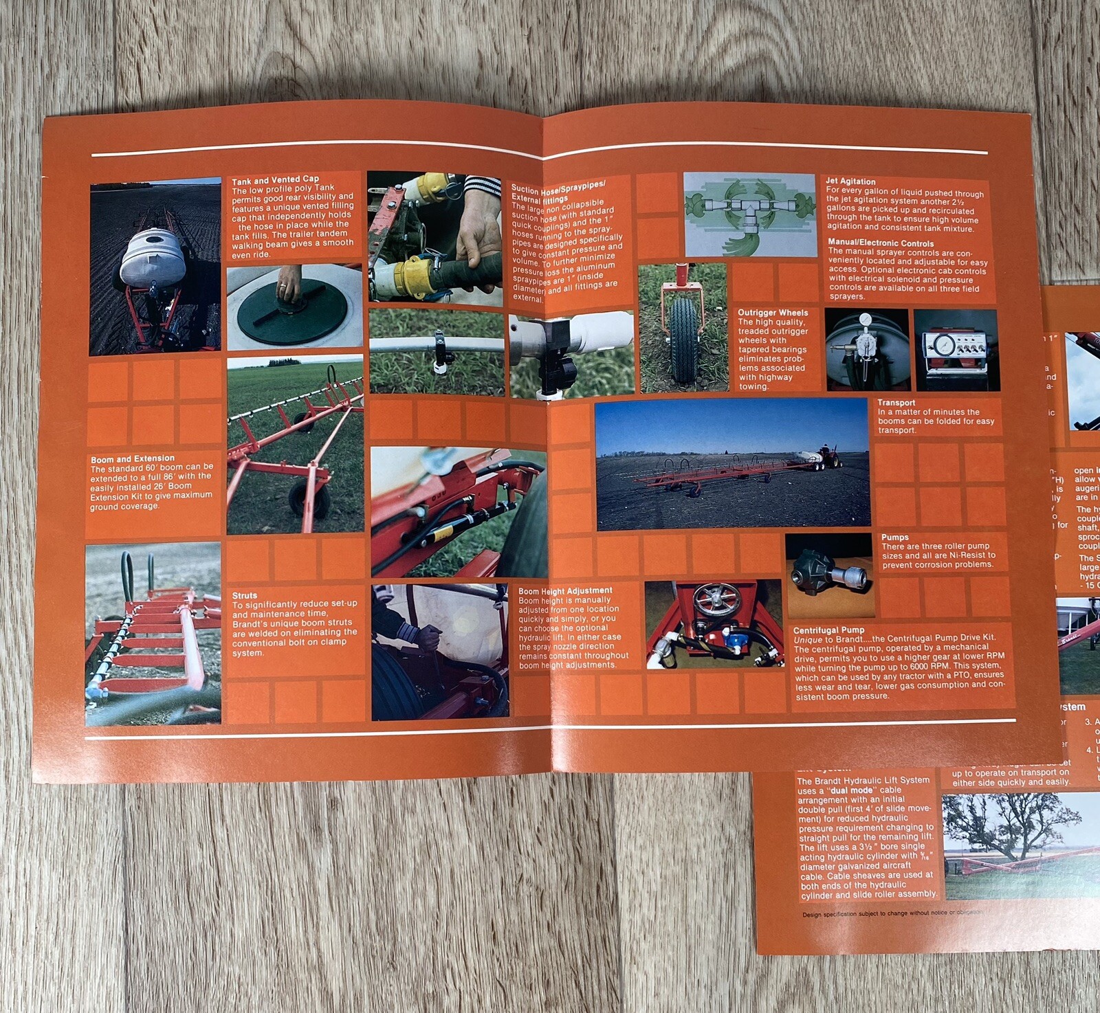 Farm Equipment Brochures Brandt Swing Away Auger & Field Sprayer Canada