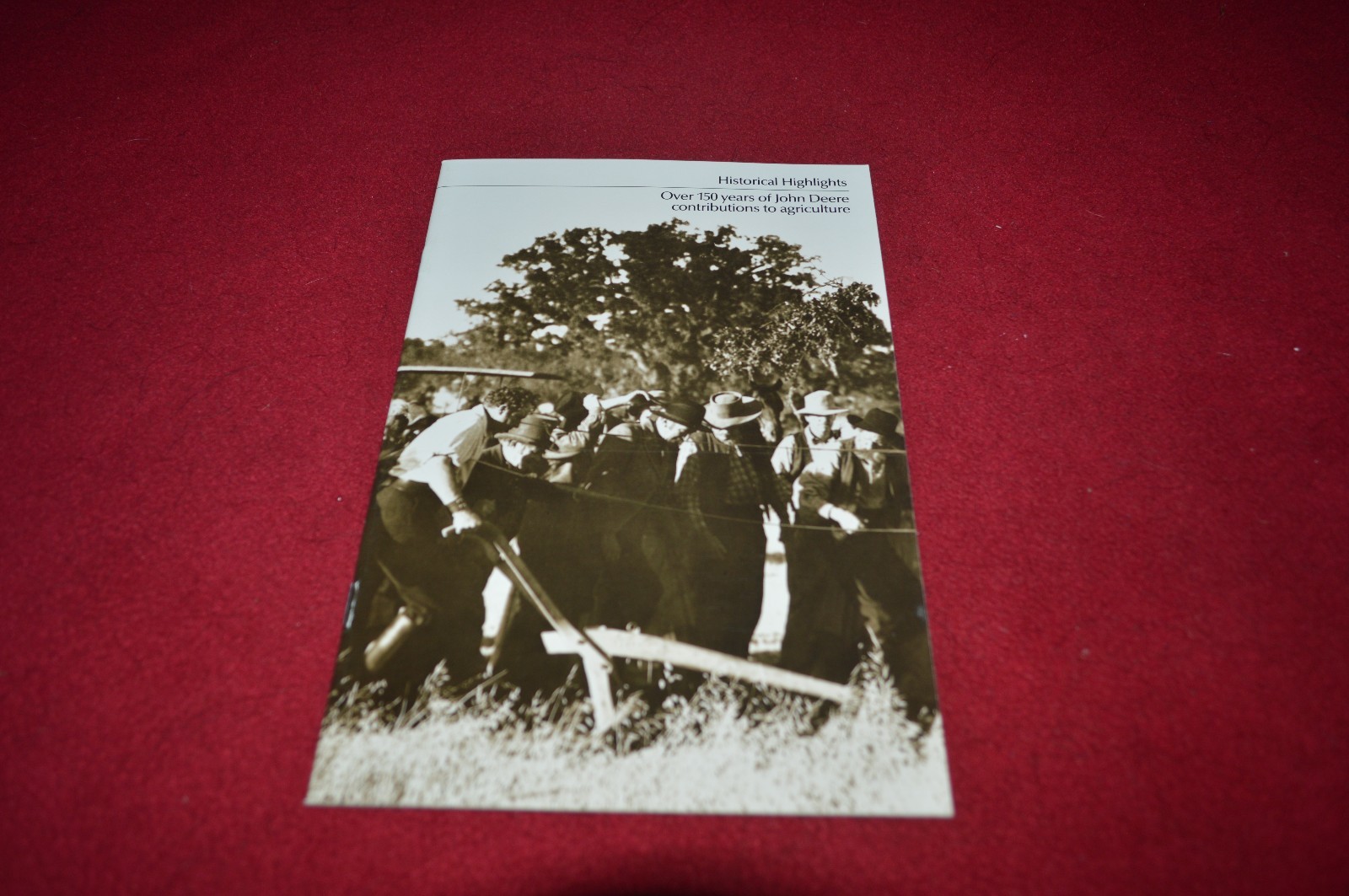 John Deere 150 Years Of Historical Highlights Dealer&rsquo;s Brochure DCPA6