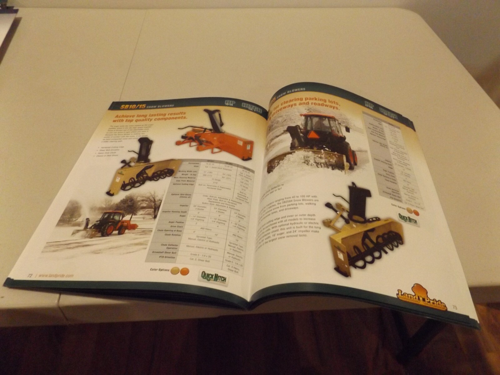 LAND PRIDE PRODUCT GUIDE, LP Consistently Leading the Way, 7/15/13