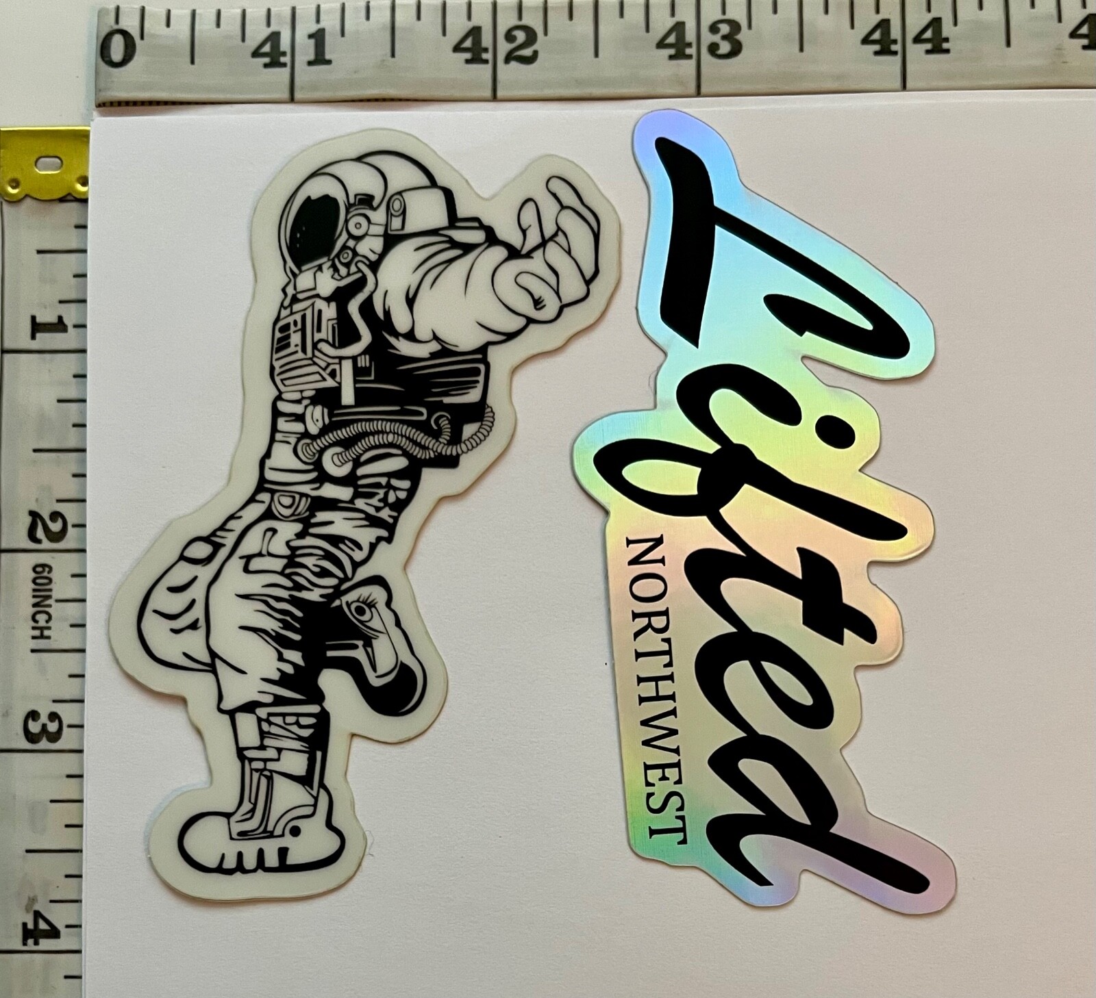 LIFTED NORTHWEST Vinyl Sticker Sets- OREGON, USA Cannabis Industry Advertisement