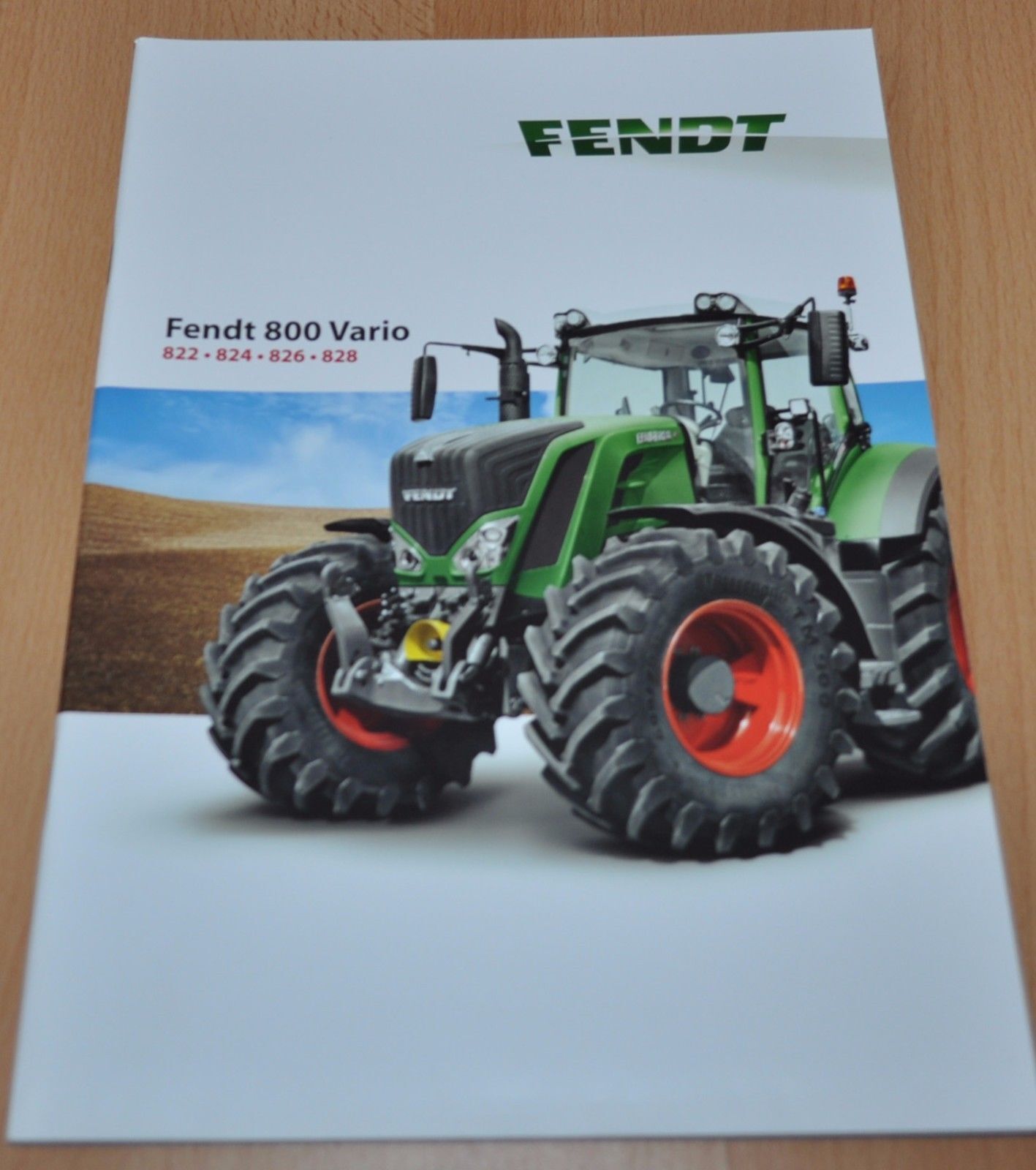 Fendt 800 Vario Tractor Brochure Prospekt