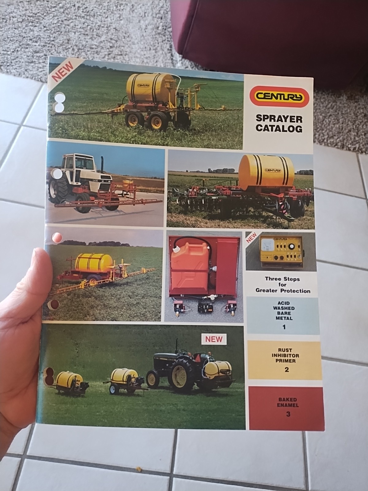 Vtg 1982 Century Sprayers Catalog Dealer Brochure Westeel Inc. Poly Tanks Parts