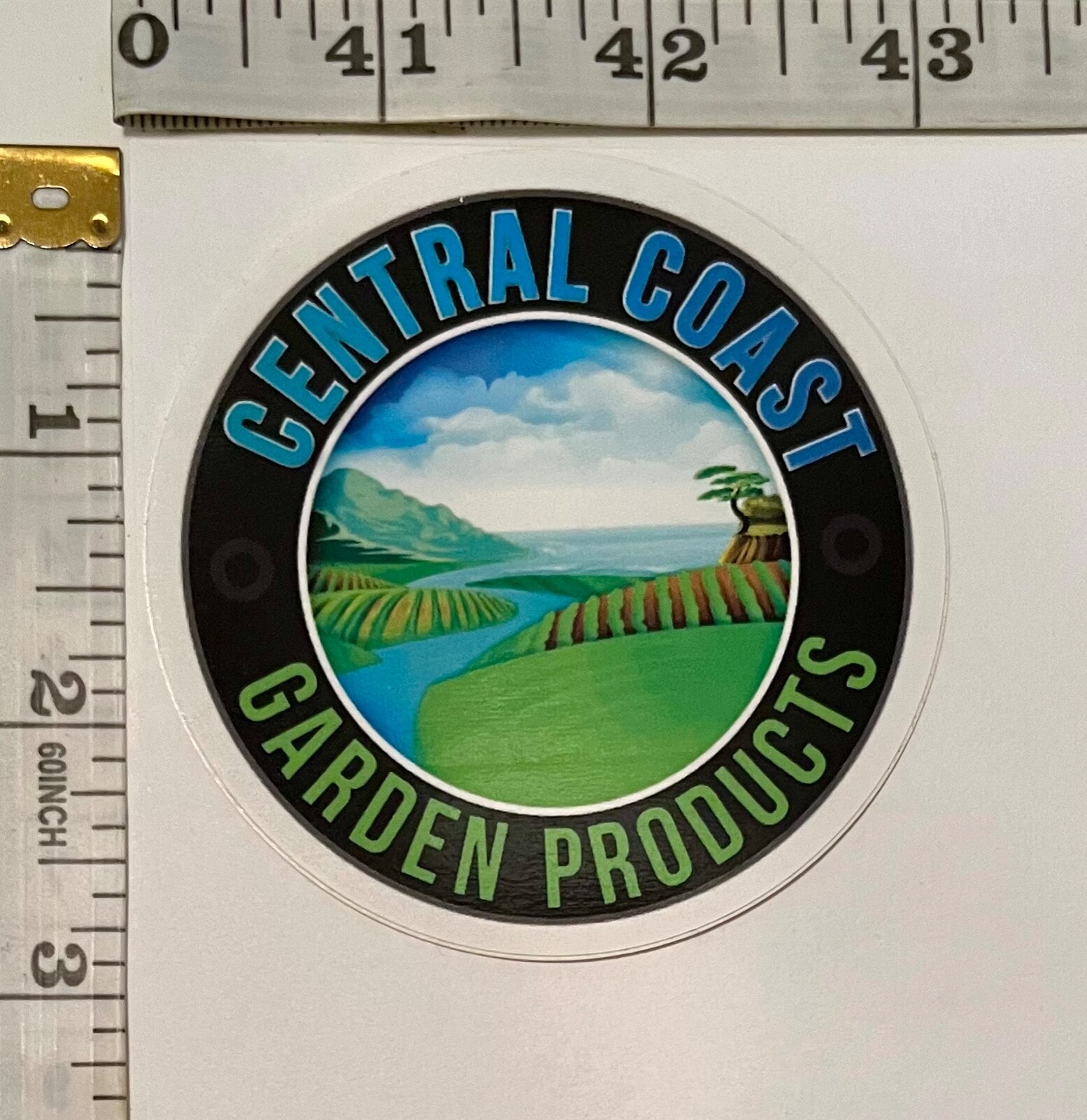 CENTRAL COAST GP Vinyl Sticker – Oregon, USA Cannabis Industry Advertisement