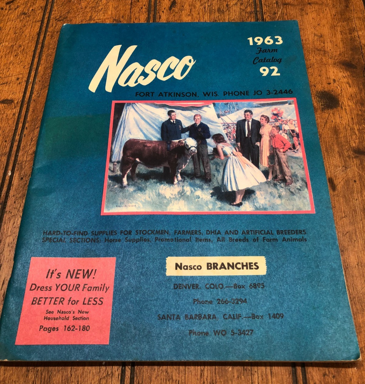 Original 1963 Nasco Farm Catalog #92