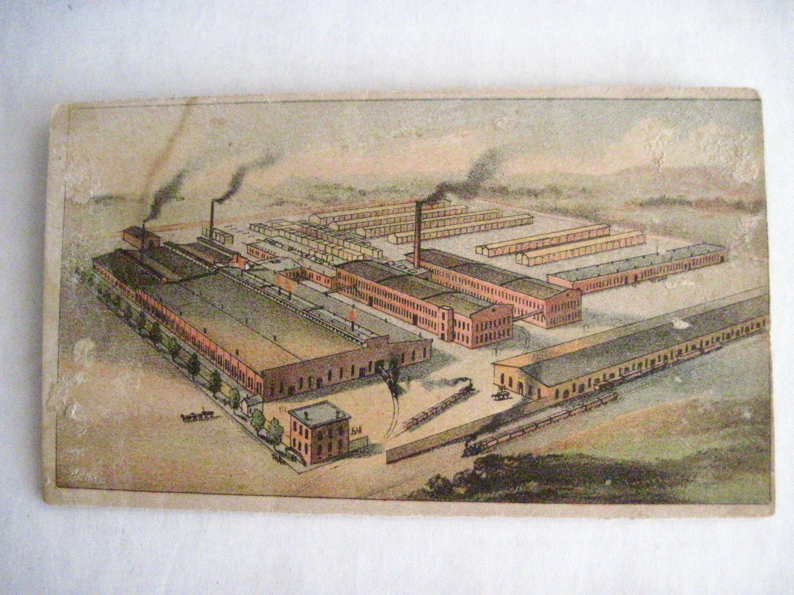 Victorian Trade Card for « Casaday, Sulky Plows » w/ Horse Drawn Plow *