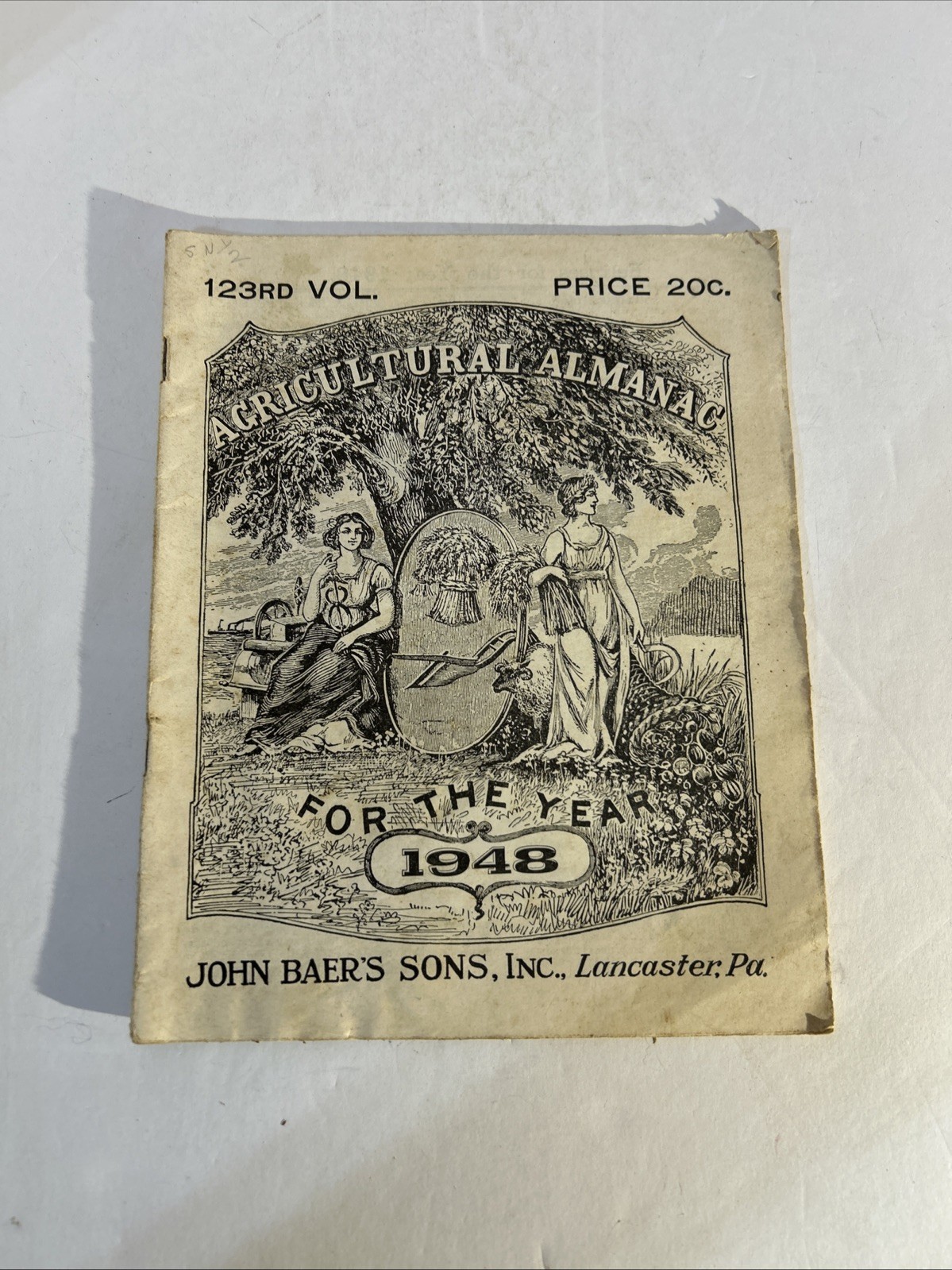 Agricultural Almanac Lot Of 16, Plus One Royster’s Almanac 1962