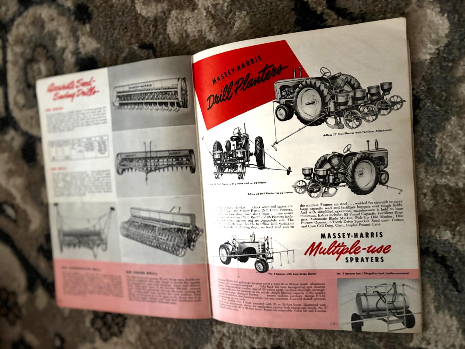 Massey Harris Buyers Guide for 1951 Brochure DCPA26