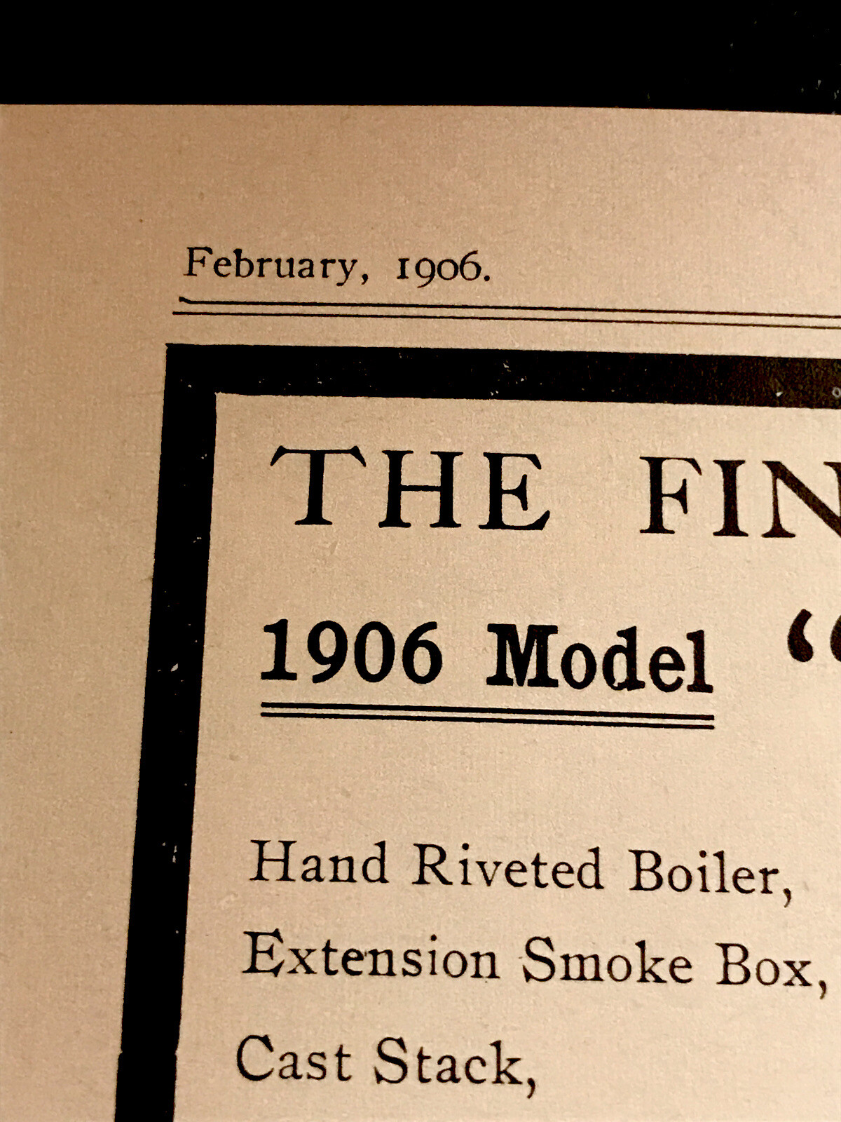 1906 Robinson Traction Engine Farm Implements Advertising – Richmond – Indiana