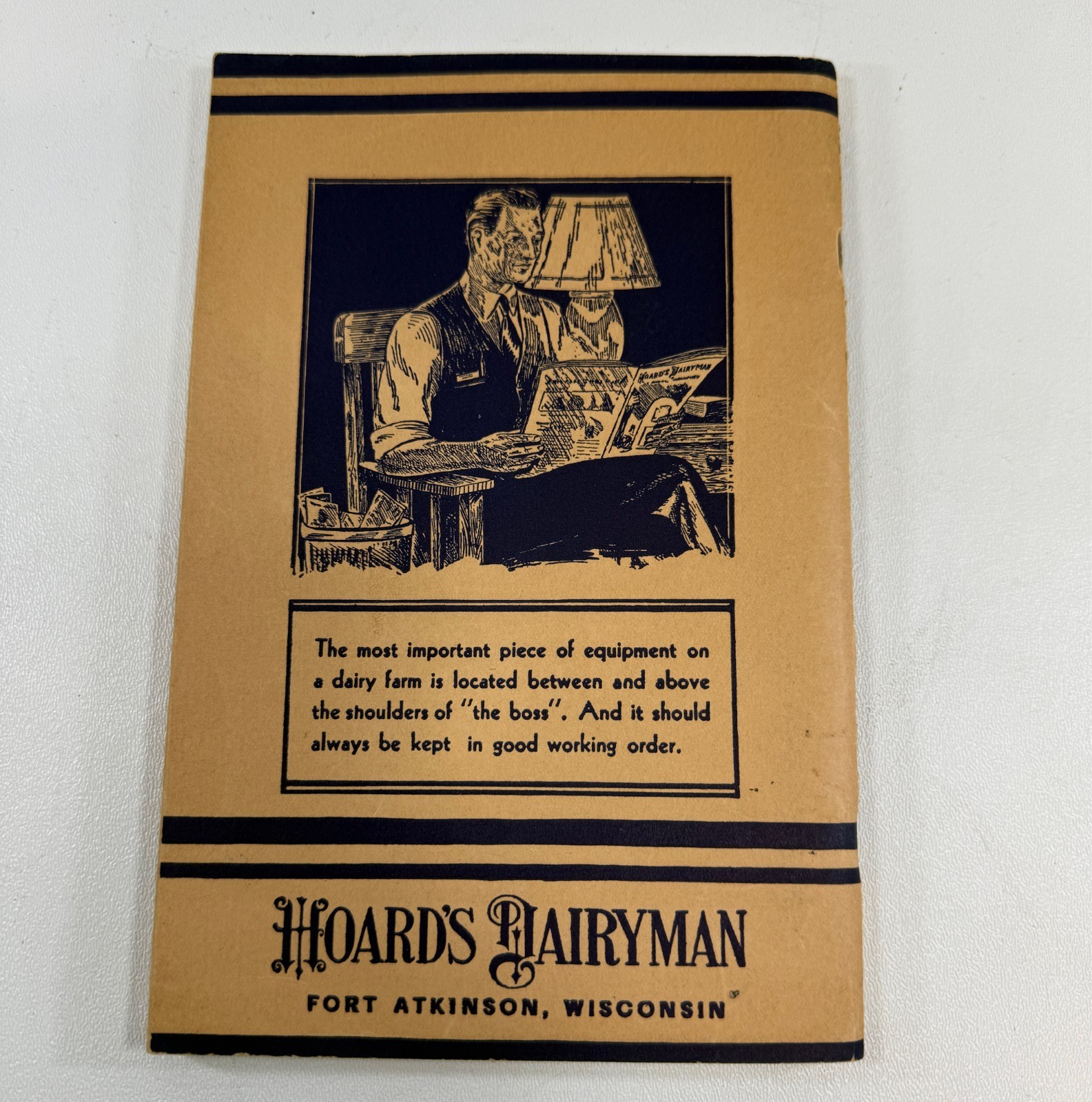 Rare 1942 THE HOARD&rsquo;S DAIRYMAN FEED GUIDE Cattle Poultry Horses Swine Farming