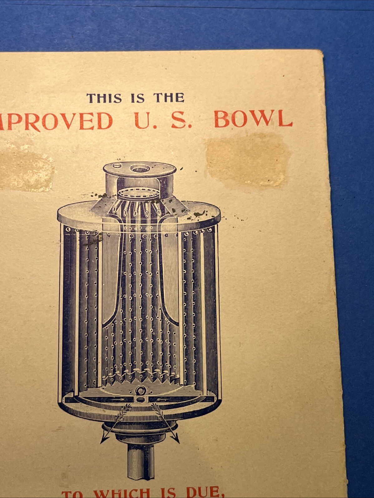 Vintage US Separator Cream Interesting Experiences Testimonial Book Advertising