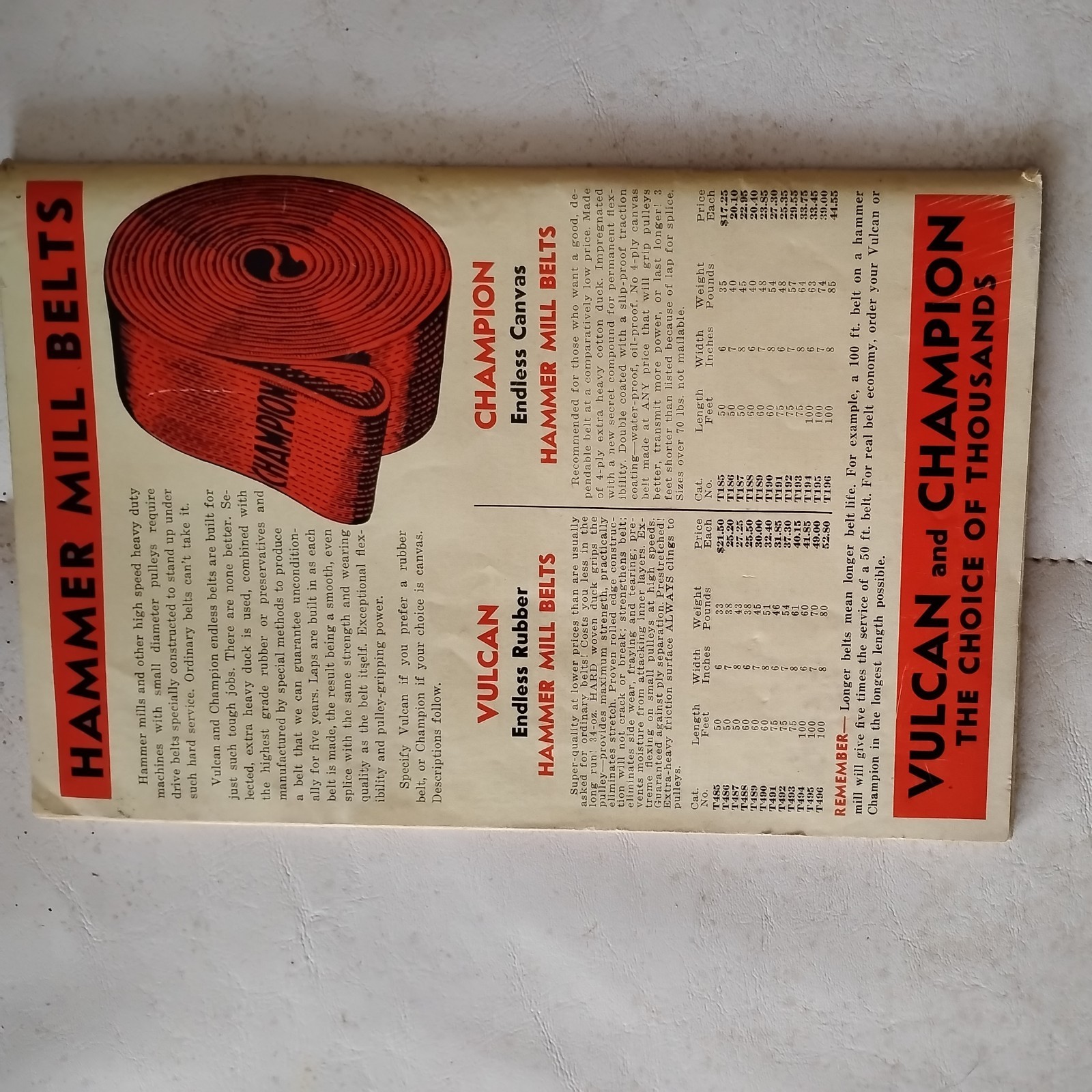 Vintage 1938 R.R. Howell & Co. Thresher & Power Farming Supplies Catalog T-38