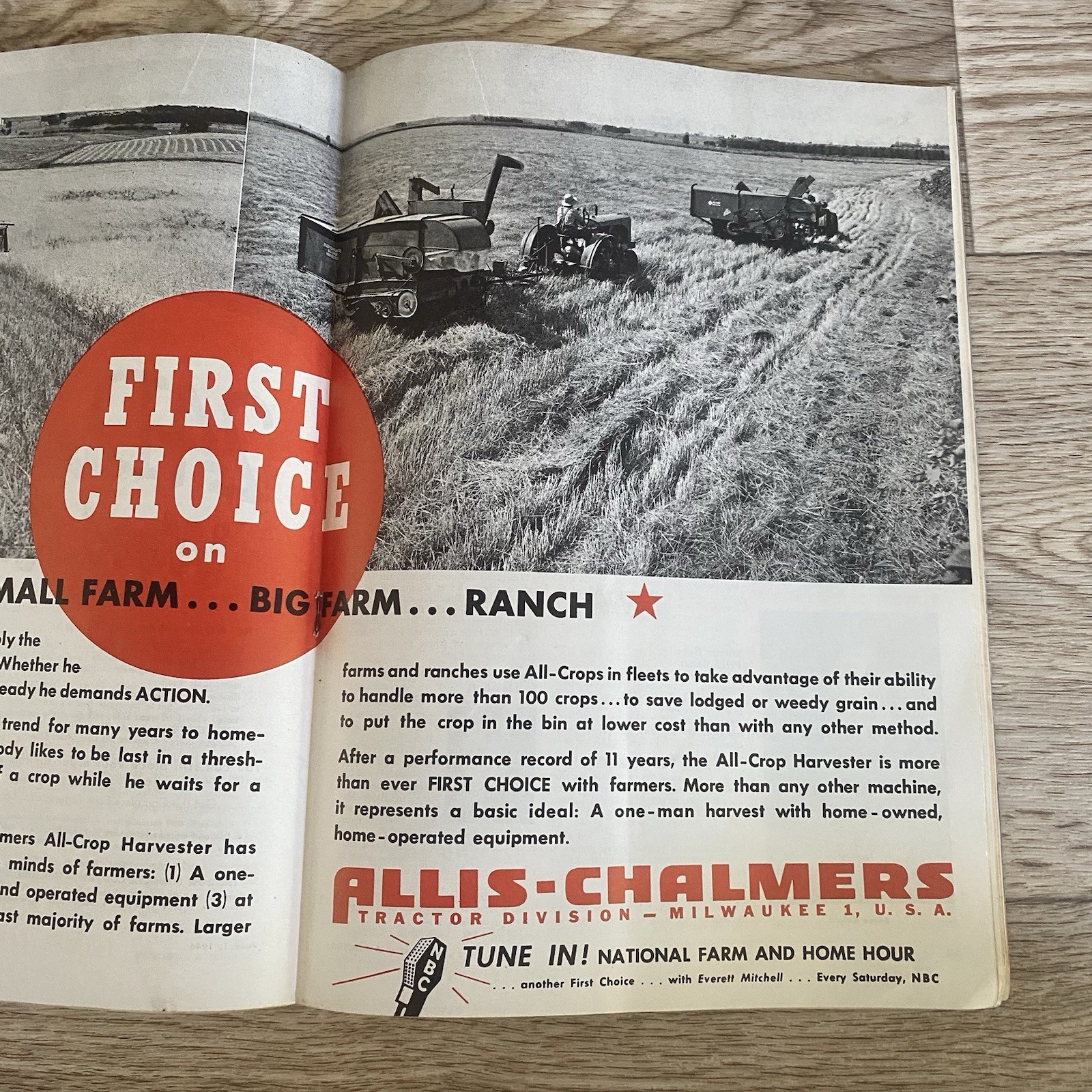 Timken Implement & Tractor Catalog 1946 Advertising Sales Published Bi Weekly