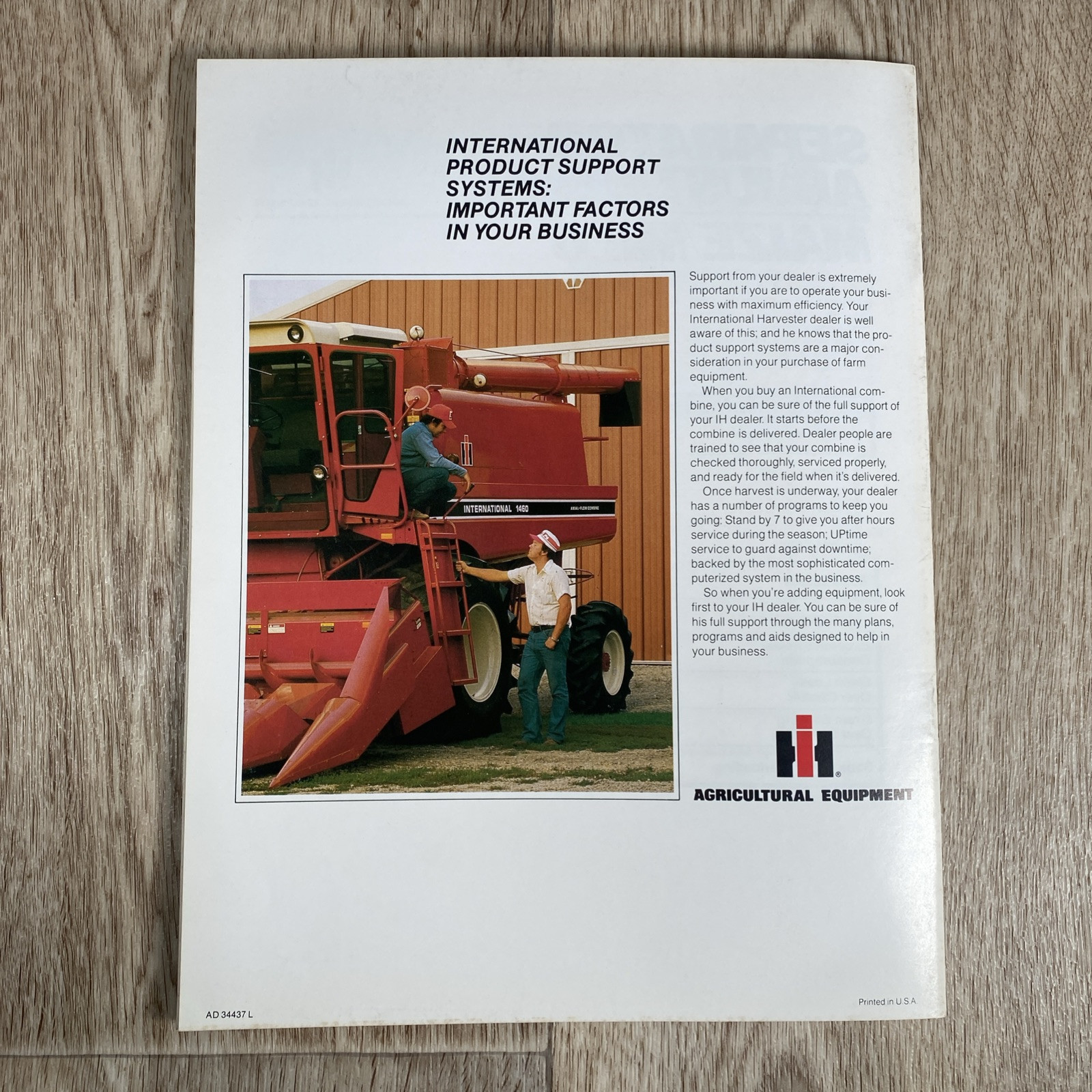 Axial-Flow Productivity Guide Sales Brochure