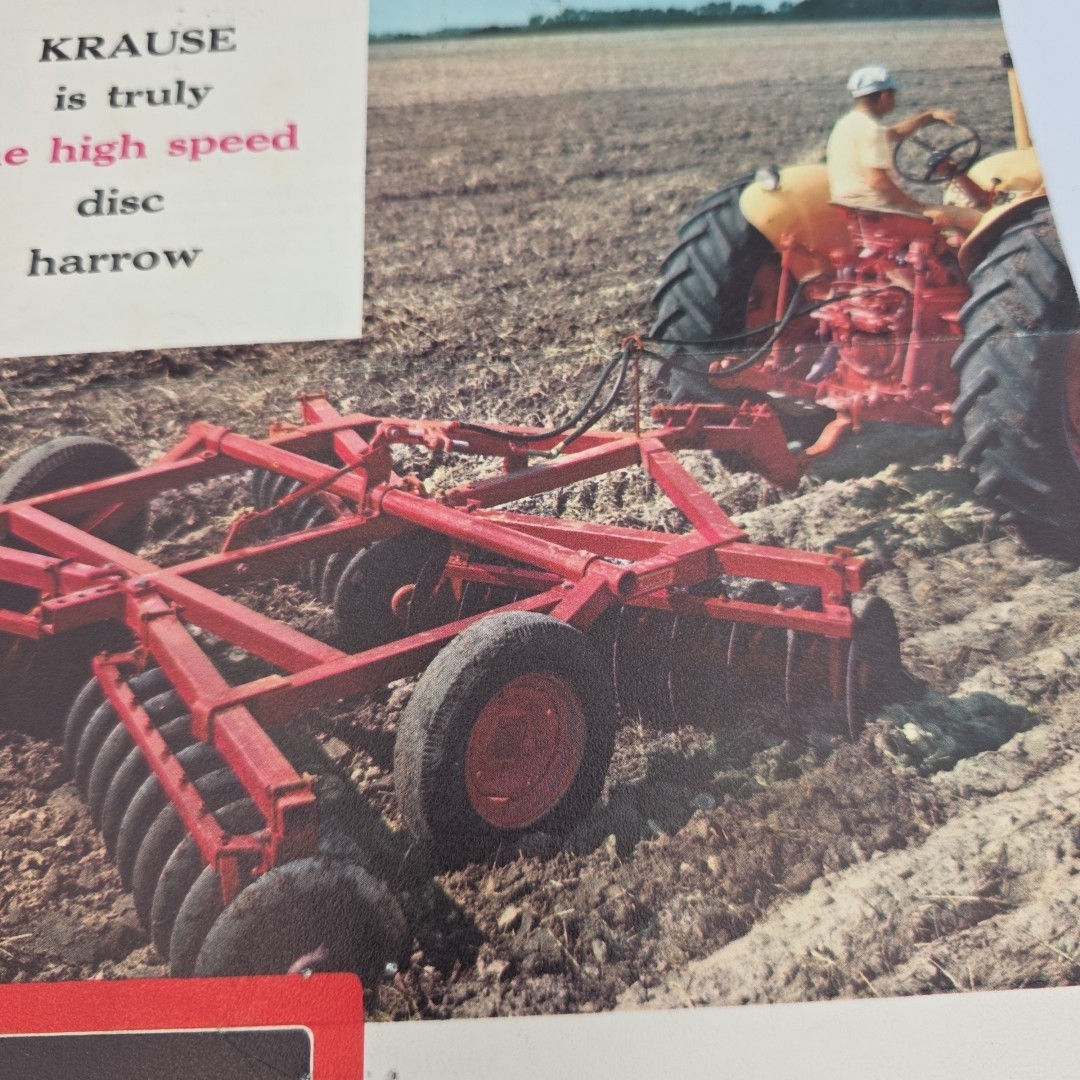 KRAUSE High Speed Disc Harrow Section&rsquo; Spec. Brochure