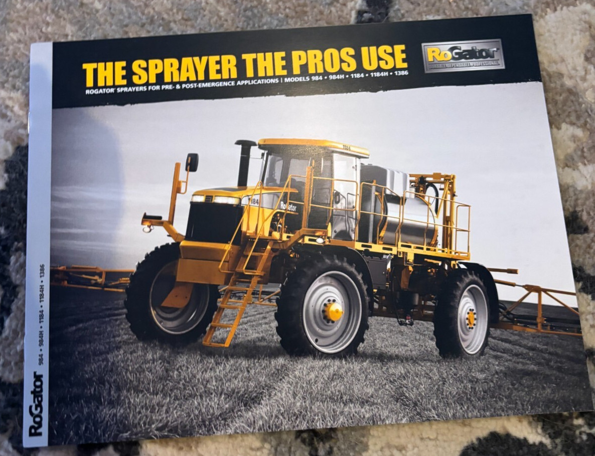 RoGator 984 984H 1184 1184H 1386 Sprayer Brochure FCCA25
