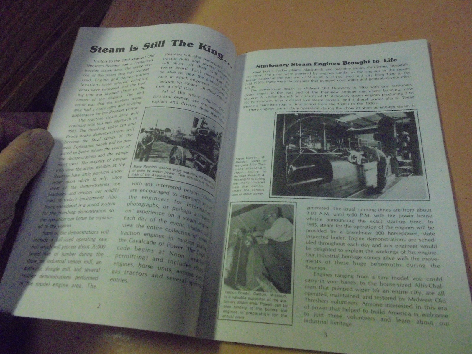 Vintage Spring 1985 Vol. 1 No. 1 The Threshers&rsquo; Review