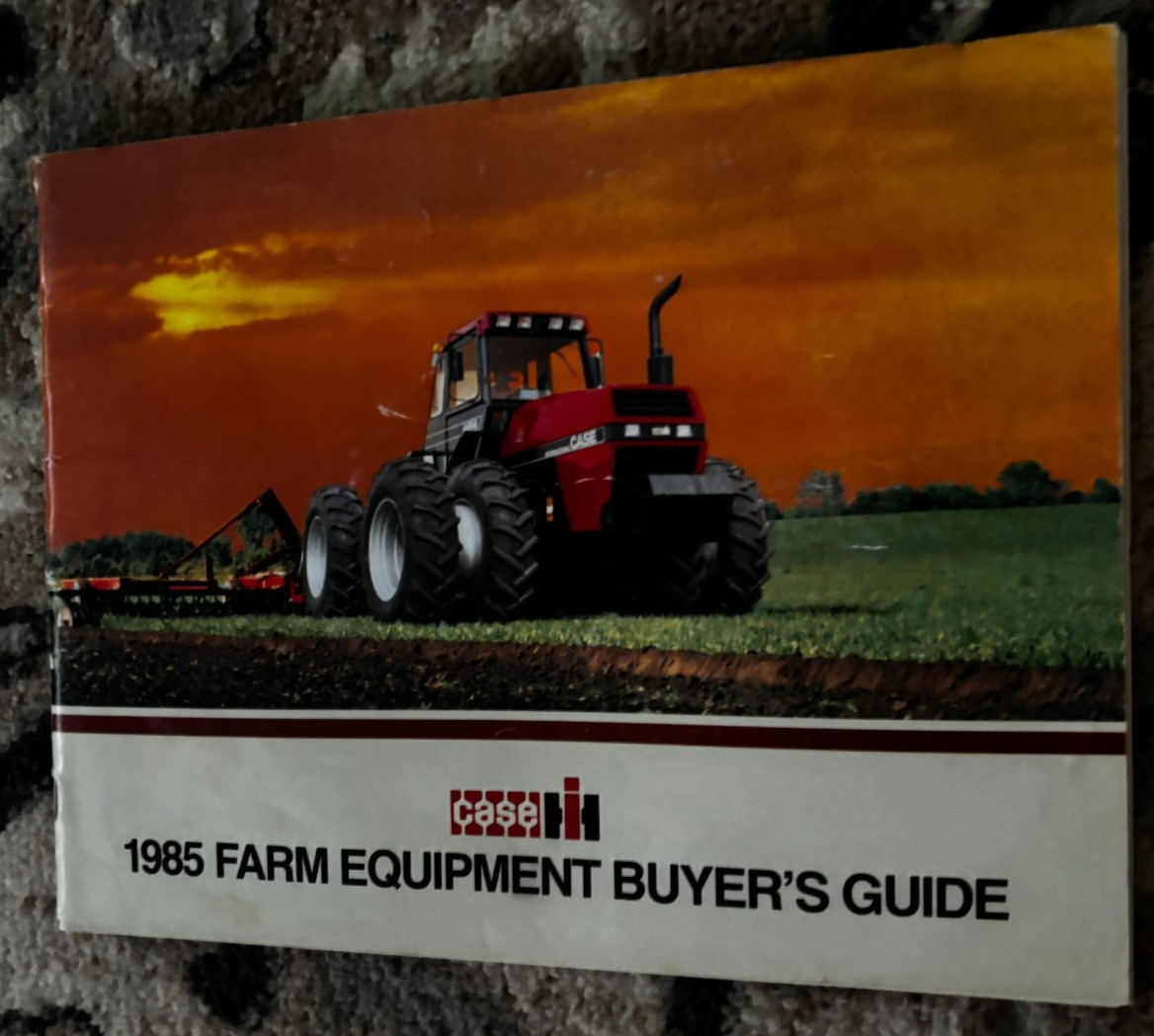 Case International Buyers Guide For 1985 Brochure DCPA26