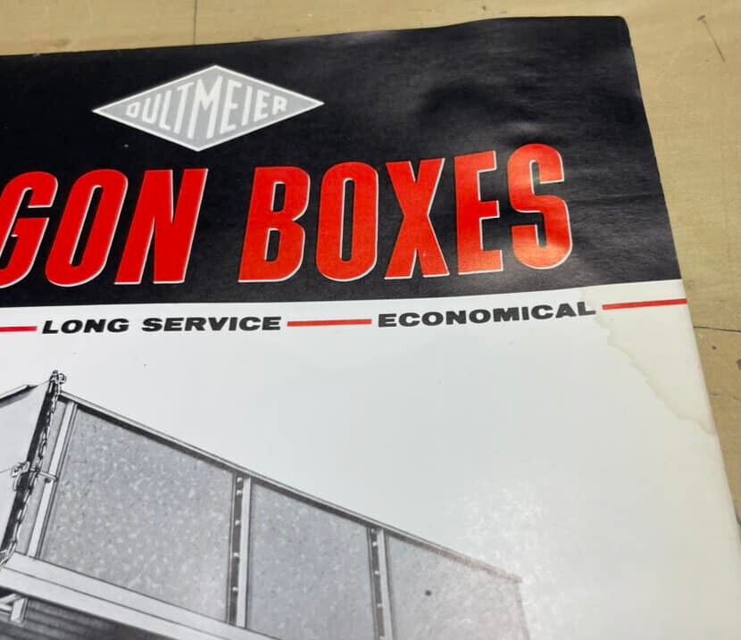 Vtg Midwest Farm Wagons Barge Boxes Dultmeier Mfg Brochure Price List Bundle