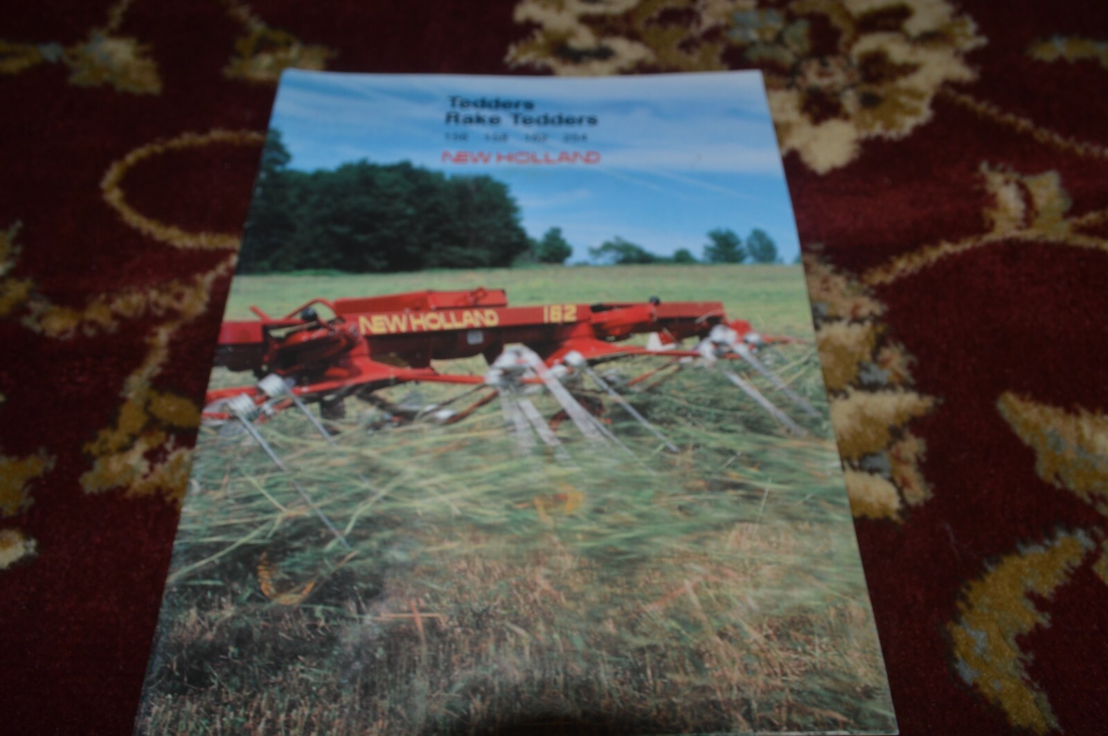 New Holland 156 158 162 254 Tedders Brochure BASE