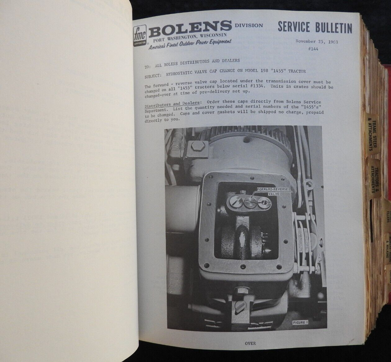 1961-72 Bolens Husky Lawn Tractor Dealer Master Operators Parts Manuals w/Prices