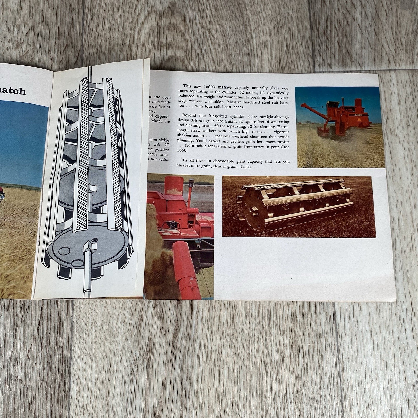 Case Combine Sales Brochure Dealership Mailer