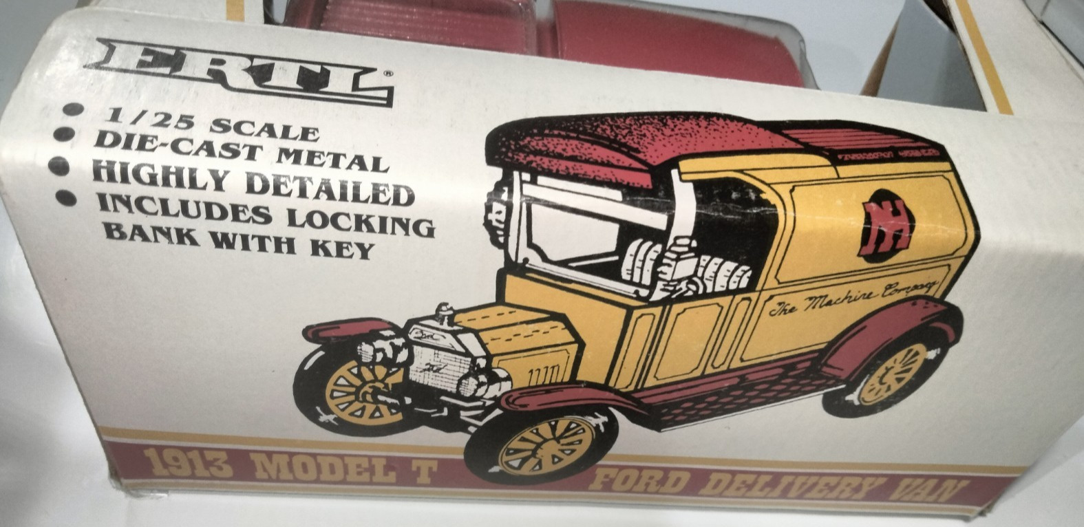 Vintage NOS New Holland Model T Delivery Truck 1/25 Scale Diecast Bank by Ertl