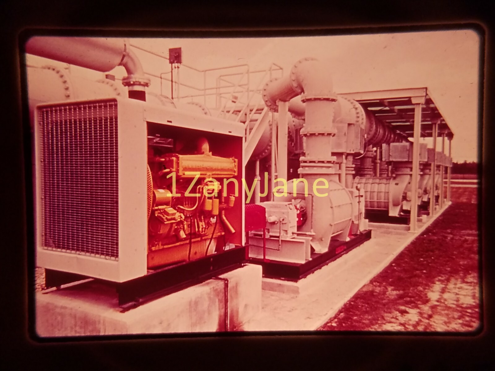 AC0712 35mm Slide of an Allis-Chalmers from MEDIA ARCHIVES OUTDOOR EQUIPMENT