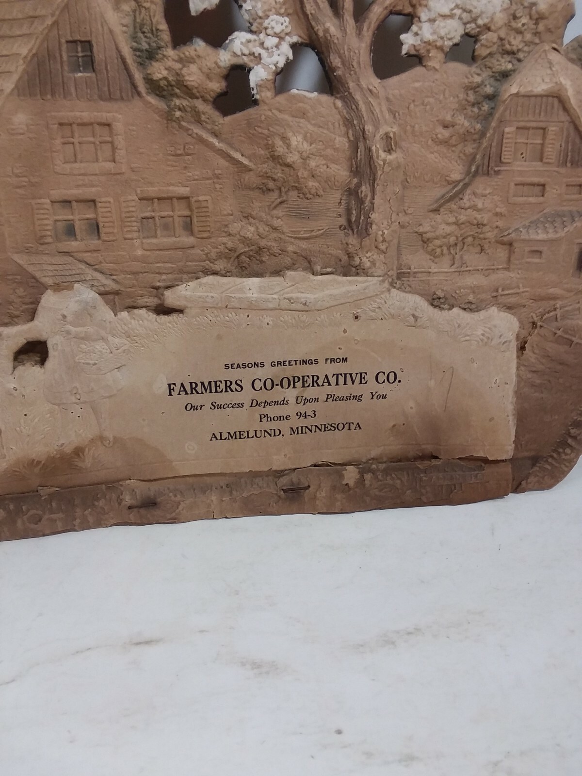 Vtg Almelund farmers co-operative co Almelund, Minnesota Minn. MN phone 94-3