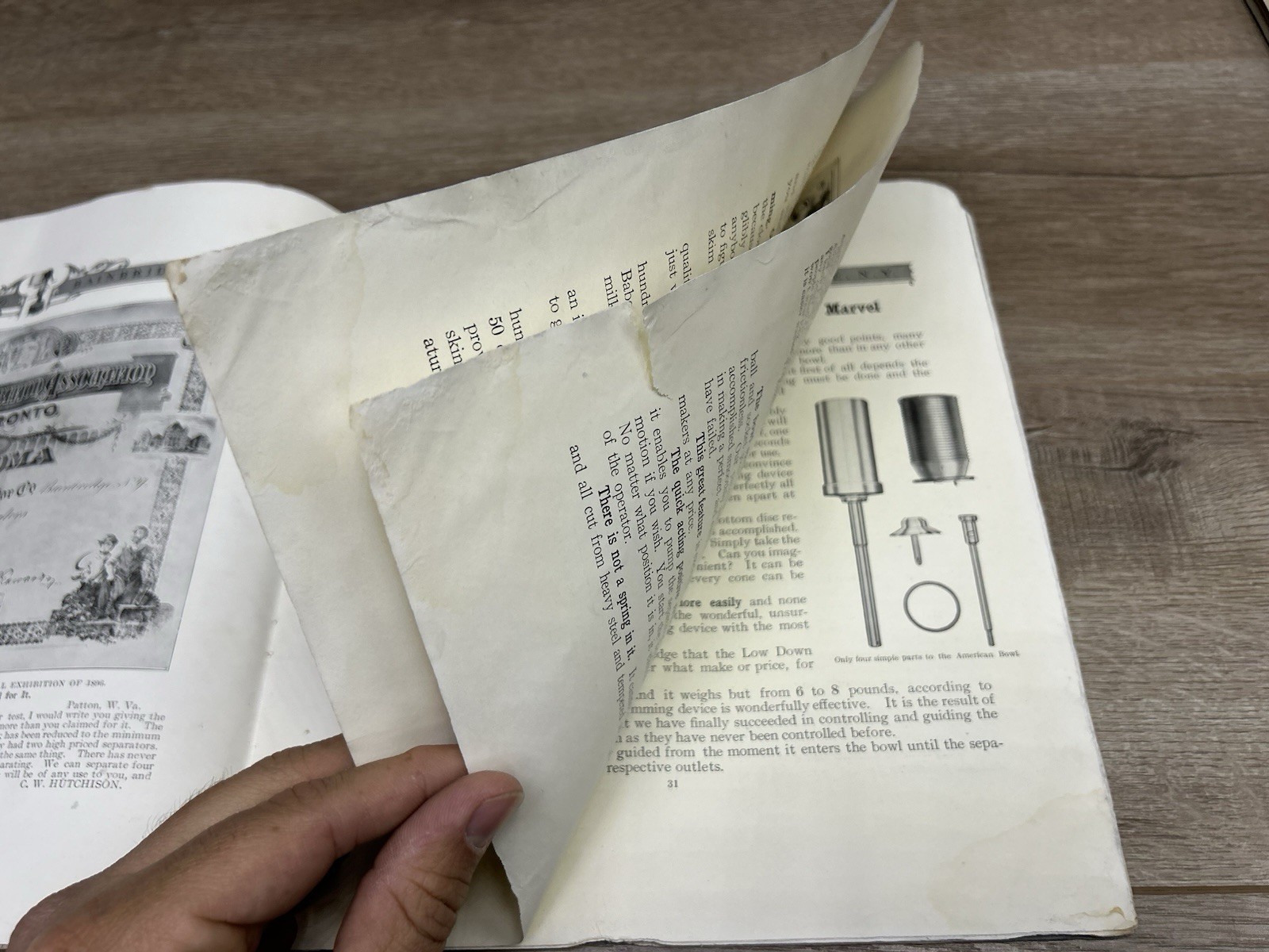 Antique Vintage Genuine American Cream Separator Co. Catalog