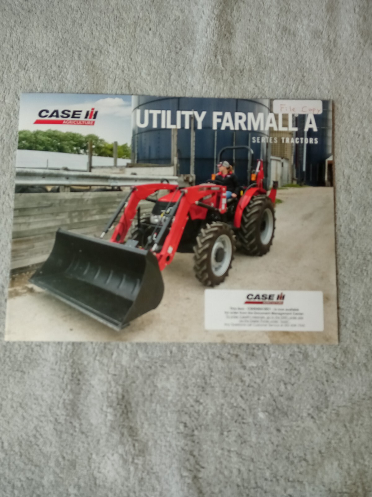 Case IH Farmall A B Series Tractors Sales Brochure. Lot Of 5 Assorted Brochures.