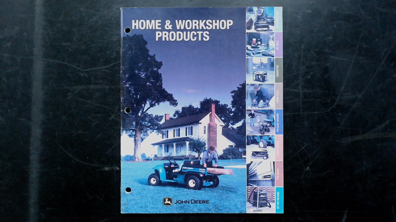 John Deere Home & Workshop Products Brochure Vintage Agriculture Catalog