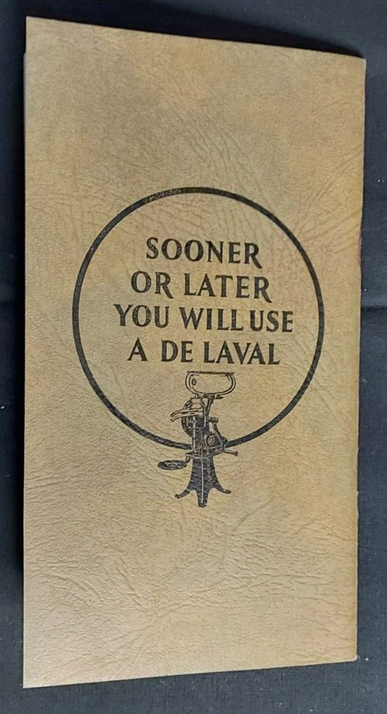 1944 De Laval Price Book Special Dealer Edition DeLaval Separator Co Chicago