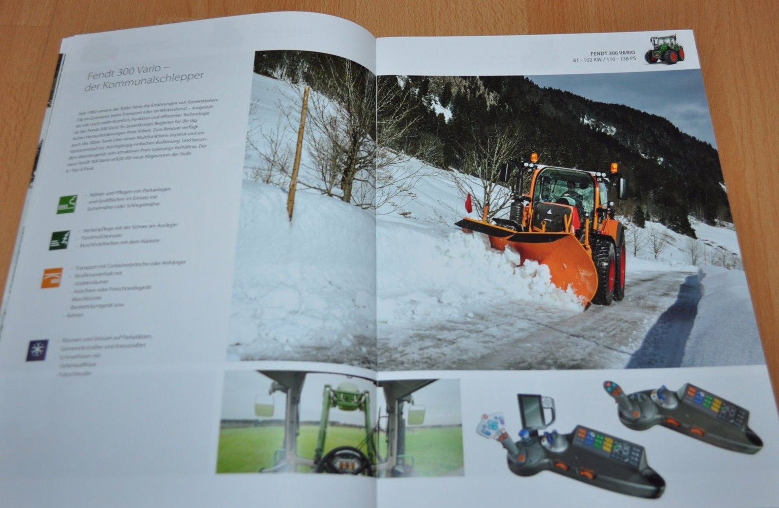 Fendt Applications tractors Brochure Prospekt