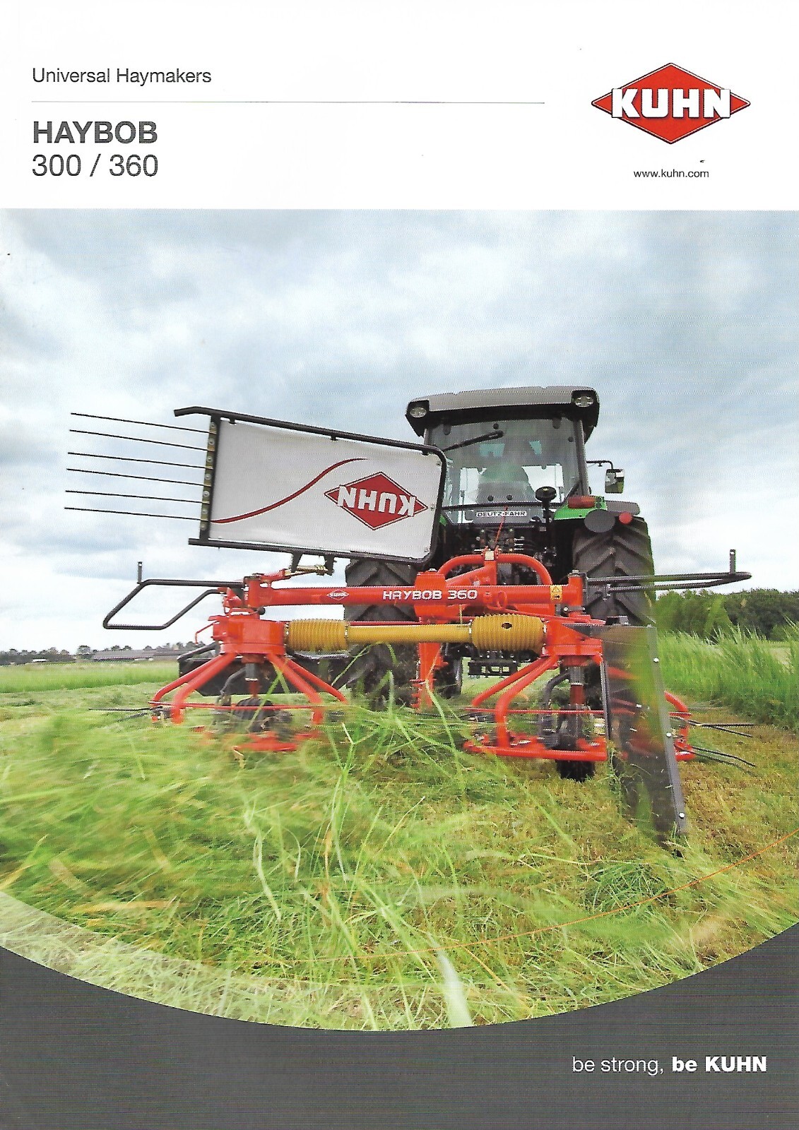 Farm Equipment Brochure – Kuhn – 300 360 – Haybob – Haymaker – 2013 (F7865)